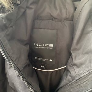 Noize Black Winter Coat